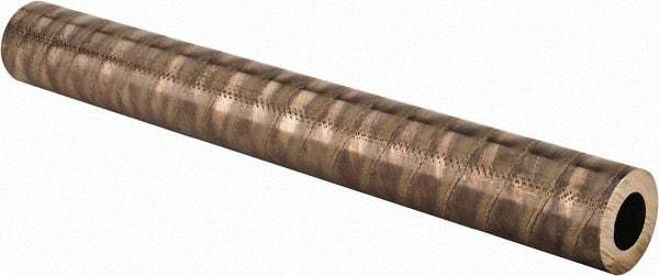 Made in USA - 1-1/2 Inch Outside Diameter x 13 Inch Long, Aluminum Bronze Round Tube - 1 Inch Inside Diameter, Alloy Aluminum Bronze (CDA 954), 5 Lb. Shipping Weight - Apex Tool & Supply