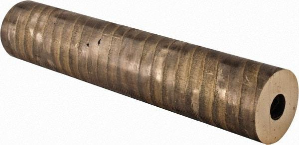 Made in USA - 2-1/2 Inch Outside Diameter x 13 Inch Long, Aluminum Bronze Round Tube - 1 Inch Inside Diameter, Alloy Aluminum Bronze (CDA 954), 16 Lb. Shipping Weight - Apex Tool & Supply