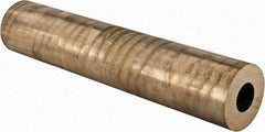 Made in USA - 2-1/2 Inch Outside Diameter x 13 Inch Long, Aluminum Bronze Round Tube - 1-1/4 Inch Inside Diameter, Alloy Aluminum Bronze (CDA 954), 14 Lb. Shipping Weight - Apex Tool & Supply