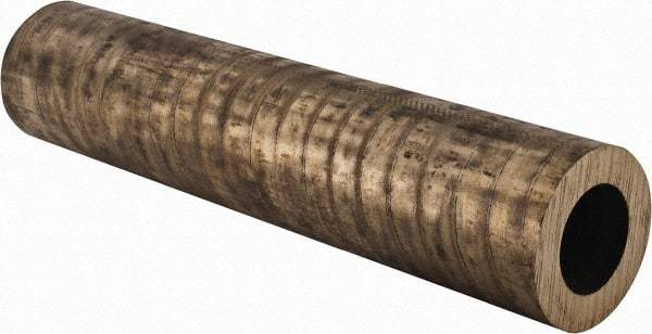 Made in USA - 2-3/4 Inch Outside Diameter x 13 Inch Long, Aluminum Bronze Round Tube - 1-3/4 Inch Inside Diameter, Alloy Aluminum Bronze (CDA 954), 14 Lb. Shipping Weight - Apex Tool & Supply