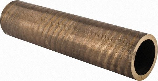 Made in USA - 3 Inch Outside Diameter x 13 Inch Long, Aluminum Bronze Round Tube - 2-1/2 Inch Inside Diameter, Alloy Aluminum Bronze (CDA 954), 10 Lb. Shipping Weight - Apex Tool & Supply