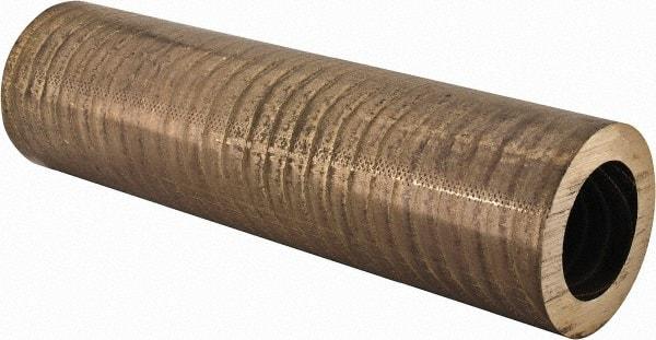 Made in USA - 3-1/2 Inch Outside Diameter x 13 Inch Long, Aluminum Bronze Round Tube - 2-1/2 Inch Inside Diameter, Alloy Aluminum Bronze (CDA 954), 19 Lb. Shipping Weight - Apex Tool & Supply