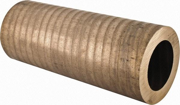 Made in USA - 5 Inch Outside Diameter x 13 Inch Long, Aluminum Bronze Round Tube - 3-1/2 Inch Inside Diameter, Alloy Aluminum Bronze (CDA 954), 40 Lb. Shipping Weight - Apex Tool & Supply