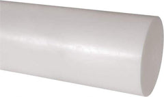 Made in USA - 1' Long, 5-1/2" Diam, Acetal Plastic Rod - Natural (Color) - Apex Tool & Supply