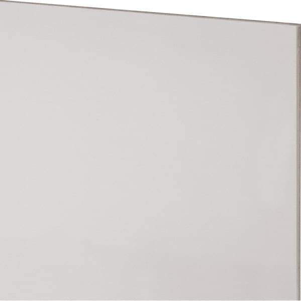 Made in USA - 1/8" Thick x 12" Wide x 4' Long, Acetal Sheet - Natural - Apex Tool & Supply