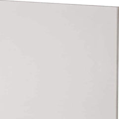 Made in USA - 3/16" Thick x 12" Wide x 2' Long, Acetal Sheet - Natural - Apex Tool & Supply