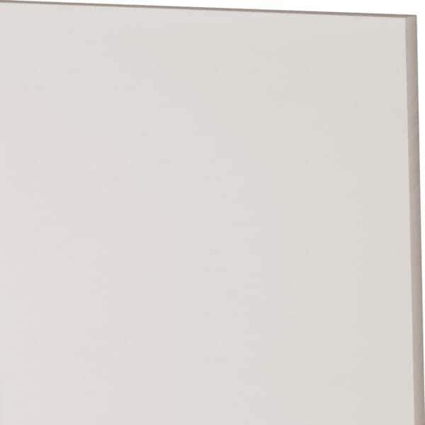 Made in USA - 1/4" Thick x 12" Wide x 4' Long, Acetal Sheet - Natural - Apex Tool & Supply