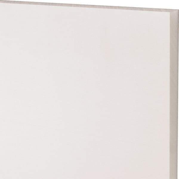 Made in USA - 5/8" Thick x 12" Wide x 2' Long, Acetal Sheet - Natural - Apex Tool & Supply