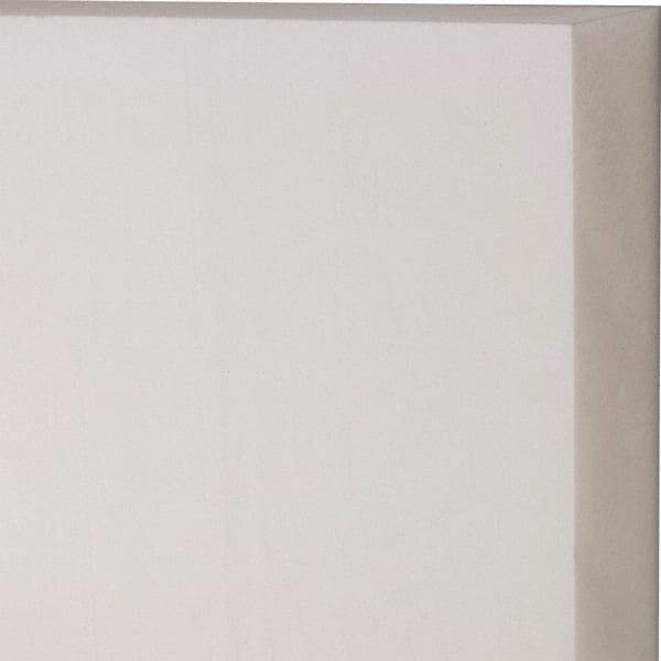 Made in USA - 1-3/4" Thick x 12" Wide x 1' Long, Acetal Sheet - Natural - Apex Tool & Supply