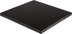 Made in USA - 5/8" Thick x 12" Wide x 1' Long, Acetal Sheet - Black - Apex Tool & Supply