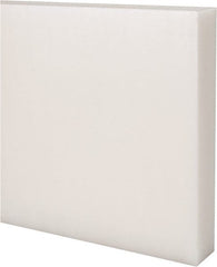 Made in USA - 4' x 6" x 1" Natural (Color) Acetal Rectangular Bar - Apex Tool & Supply