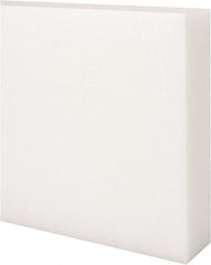 Made in USA - 1' x 6" x 1-1/2" Natural (Color) Acetal Rectangular Bar - Apex Tool & Supply