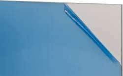 Made in USA - 0.06" Thick x 24" Wide x 2' Long, Acrylic Sheet - Clear - Apex Tool & Supply