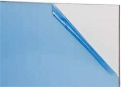 Made in USA - 0.08" Thick x 12" Wide x 2' Long, Acrylic Sheet - Clear - Apex Tool & Supply