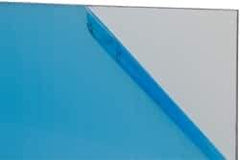 Made in USA - 0.08" Thick x 24" Wide x 3' Long, Acrylic Sheet - Clear - Apex Tool & Supply