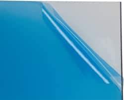 Made in USA - 1/8" Thick x 12" Wide x 3' Long, Acrylic Sheet - Clear - Apex Tool & Supply
