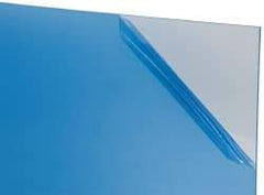 Made in USA - 1/8" Thick x 24" Wide x 3' Long, Acrylic Sheet - Clear - Apex Tool & Supply