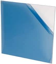 Made in USA - 3/16" Thick x 12" Wide x 1' Long, Acrylic Sheet - Clear - Apex Tool & Supply