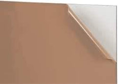 Made in USA - 3/16" Thick x 24" Wide x 2' Long, Acrylic Sheet - Clear - Apex Tool & Supply