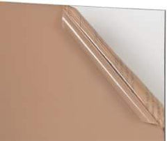 Made in USA - 3/16" Thick x 24" Wide x 3' Long, Acrylic Sheet - Clear - Apex Tool & Supply
