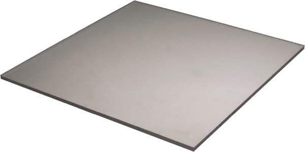 Made in USA - 1/4" Thick x 12" Wide x 1' Long, Acrylic Sheet - Clear - Apex Tool & Supply