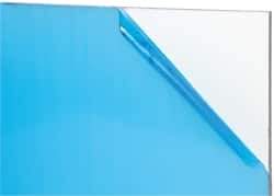 Made in USA - 1/4" Thick x 24" Wide x 2' Long, Acrylic Sheet - Clear - Apex Tool & Supply