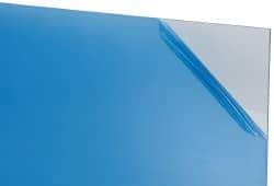 Made in USA - 1/4" Thick x 24" Wide x 4' Long, Acrylic Sheet - Clear - Apex Tool & Supply