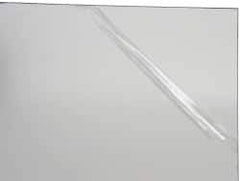 Made in USA - 1/4" Thick x 48" Wide x 4' Long, Acrylic Sheet - Clear - Apex Tool & Supply
