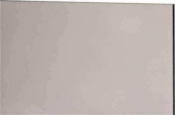 Made in USA - 1/8" Thick x 12" Wide x 2' Long, Acrylic Sheet - Clear, Abrasion Resistant Grade - Apex Tool & Supply