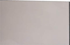 Made in USA - 1/8" Thick x 12" Wide x 2' Long, Acrylic Sheet - Clear, Abrasion Resistant Grade - Apex Tool & Supply
