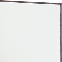 Made in USA - 1/8" Thick x 12" Wide x 1' Long, Acrylic Sheet - Clear, Abrasion Resistant Grade - Apex Tool & Supply