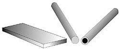 Made in USA - 1/8" Thick x 12" Wide x 2' Long, Nylon 6/6 (MDS-Filled) Sheet - Black - Apex Tool & Supply
