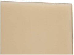 Made in USA - 3/16" Thick x 12" Wide x 2' Long, Nylon 6/6 Sheet - Natural - Apex Tool & Supply