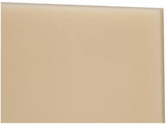 Made in USA - 2' x 1' x 2-1/2" Natural (Color) Nylon 6/6 Sheet - Apex Tool & Supply