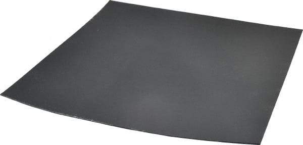 Made in USA - 1/16" Thick x 12" Wide x 1' Long, Nylon 6/6 Sheet - Black - Apex Tool & Supply