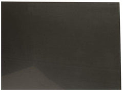 Made in USA - 1/32" Thick x 12" Wide x 2' Long, Nylon 6/6 (MDS-Filled) Sheet - Black - Apex Tool & Supply