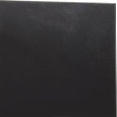 Made in USA - 3/32" Thick x 12" Wide x 1' Long, Nylon 6/6 (MDS-Filled) Sheet - Black - Apex Tool & Supply