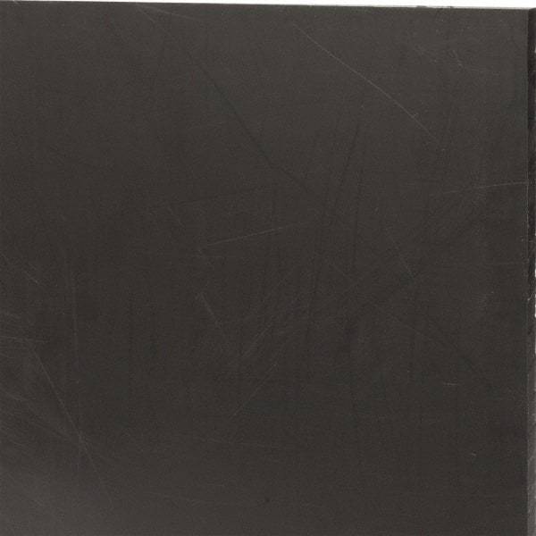 Made in USA - 3/16" Thick x 12" Wide x 1' Long, Nylon 6/6 (MDS-Filled) Sheet - Black - Apex Tool & Supply