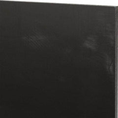Made in USA - 3/16" Thick x 12" Wide x 2' Long, Nylon 6/6 (MDS-Filled) Sheet - Black - Apex Tool & Supply