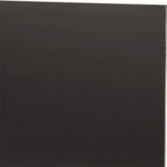 Made in USA - 1/4" Thick x 12" Wide x 4' Long, Nylon 6/6 (MDS-Filled) Sheet - Black - Apex Tool & Supply