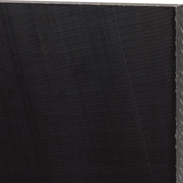 Made in USA - 2' x 24" x 1/2" Black Nylon 6/6 (MDS-Filled) Sheet - Apex Tool & Supply
