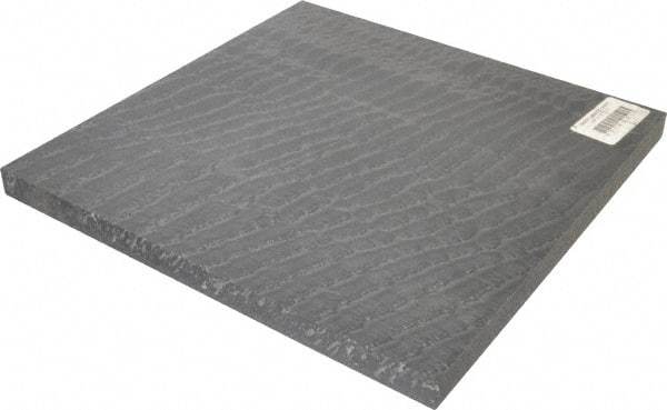 Made in USA - 3/4" Thick x 12" Wide x 1' Long, Nylon 6/6 (MDS-Filled) Sheet - Black - Apex Tool & Supply