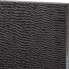 Made in USA - 3/4" Thick x 24" Wide x 2' Long, Nylon 6/6 (MDS-Filled) Sheet - Black - Apex Tool & Supply