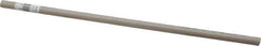 Made in USA - 1' Long, 3/8" Diam, PEEK Plastic Rod - Thermoplastic - Apex Tool & Supply