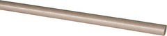 Made in USA - 4' Long, 3/8" Diam, PEEK Plastic Rod - Thermoplastic - Apex Tool & Supply