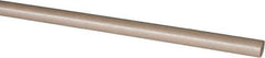 Made in USA - 8' Long, 3/8" Diam, PEEK Plastic Rod - Thermoplastic - Apex Tool & Supply