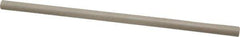 Made in USA - 1' Long, 1/2" Diam, PEEK Plastic Rod - Thermoplastic - Apex Tool & Supply