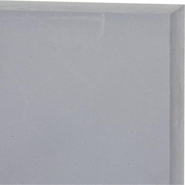 Made in USA - 3/4" Thick x 24" Wide x 4' Long, Polycarbonate Sheet - Clear - Apex Tool & Supply