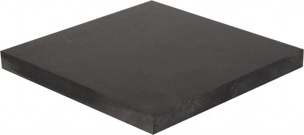 Made in USA - 2' x 12" x 3/4" Black Polycarbonate Sheet - Apex Tool & Supply