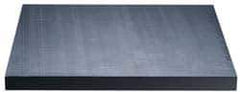 Made in USA - 3/8" Thick x 12" Wide x 1' Long, Nylon 6/6 Sheet - Black - Apex Tool & Supply